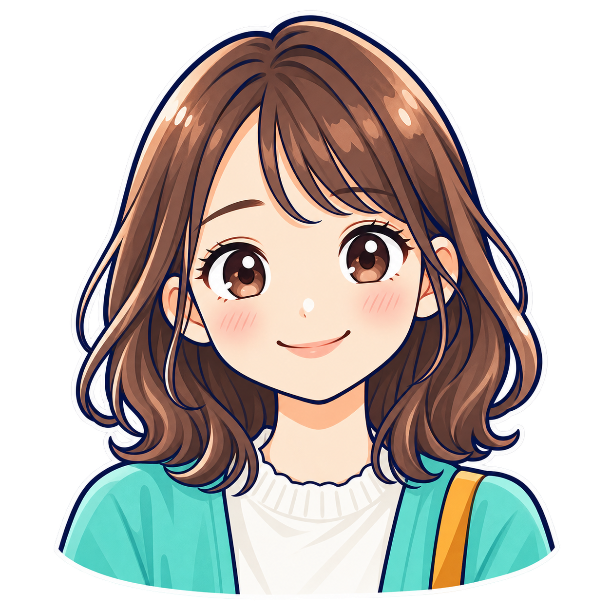 20代学生のイラスト